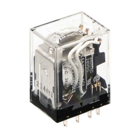 OMRON MYQ4 110/120VAC MYQ4 110/120VAC MYQ 1408M MYQ4110120AC OMRON 4PDT